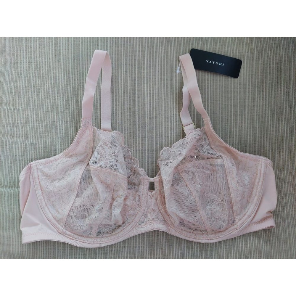 Natori Statement Full Figure Underwire Bra Cameo Rose/Cashmere 746211 38C